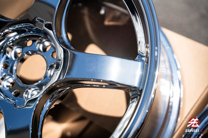 AME Tracer GTV / 18x9.5 +38 / 5x100 / Chrome