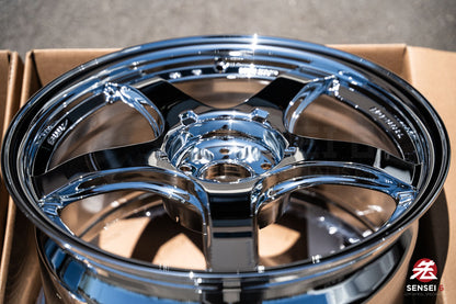 AME Tracer GTV / 18x9.5 +38 / 5x100 / Chrome