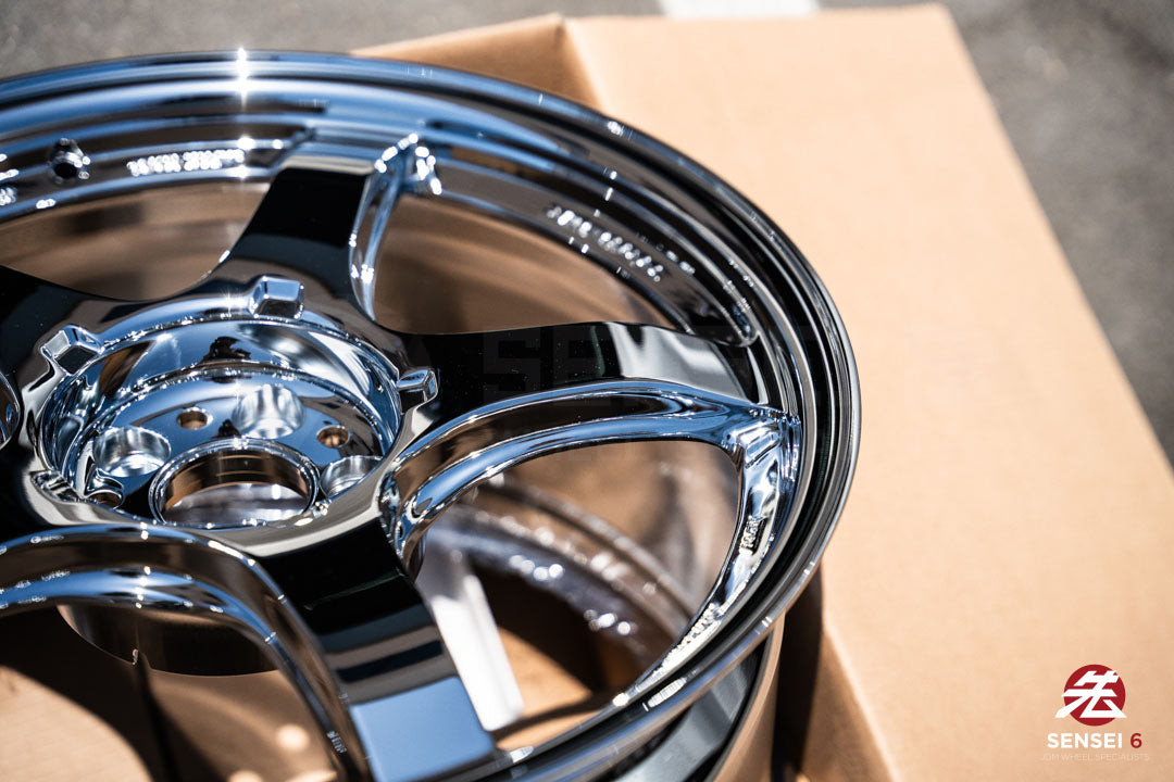AME Tracer GTV / 18x9.5 +38 / 5x100 / Chrome