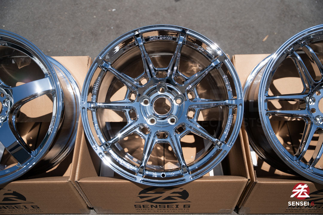 AME Galerna Refino / 18x9,5 +22 / 5x114,3 / Cromo