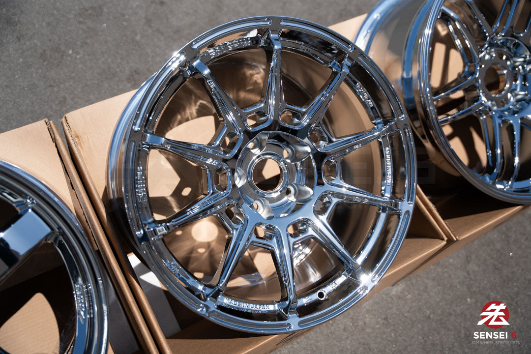 AME Galerna Refino / 18x9,5 +22 / 5x114,3 / Cromo