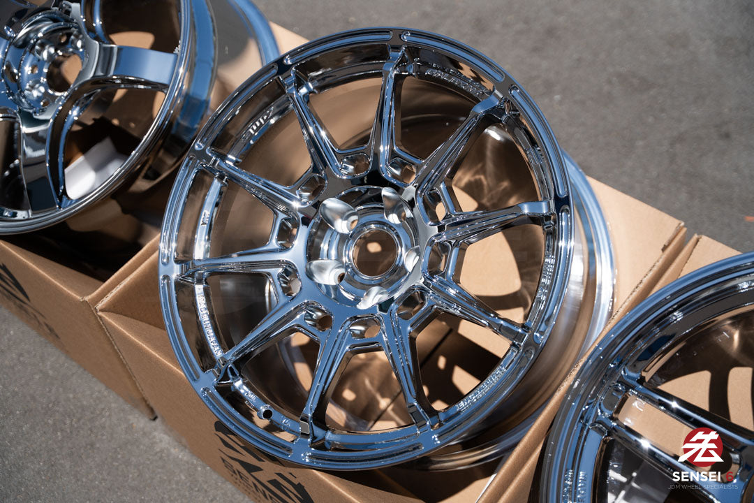 AME Galerna Refino / 18x9,5 +22 / 5x114,3 / Cromo