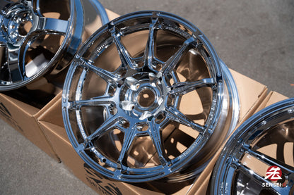 AME Galerna Refino / 18x9,5 +22 / 5x114,3 / Cromo