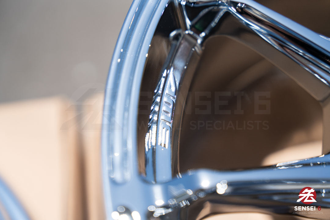 AME Galerna Refino / 18x9,5 +22 / 5x114,3 / Cromo