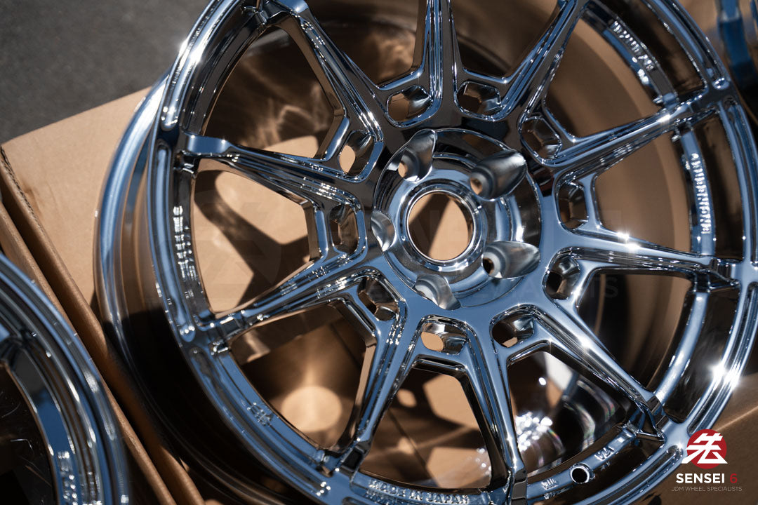 AME Galerna Refino / 18x9,5 +22 / 5x114,3 / Cromo