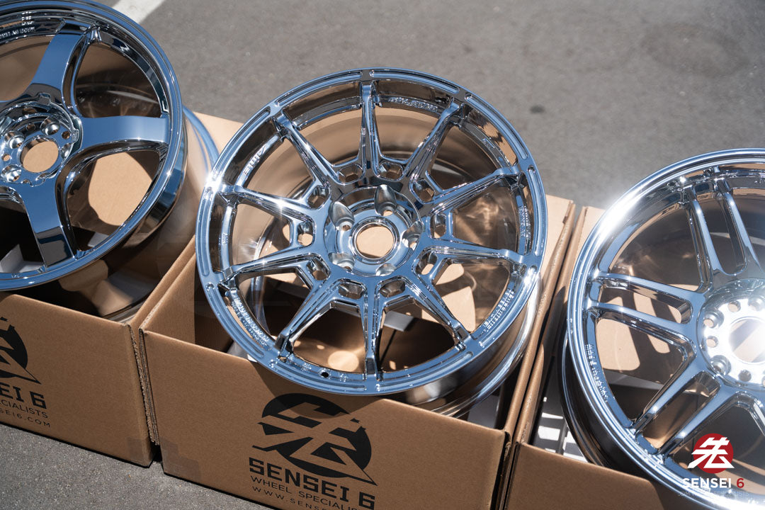 AME Galerna Refino / 18x9,5 +22 / 5x114,3 / Cromo