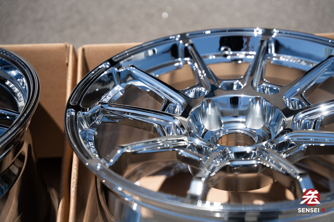 AME Galerna Refino / 18x9,5 +22 / 5x114,3 / Cromo