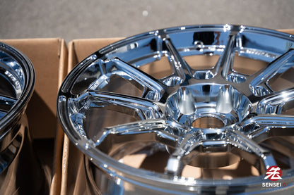 AME Galerna Refino / 18x9,5 +22 / 5x114,3 / Cromo