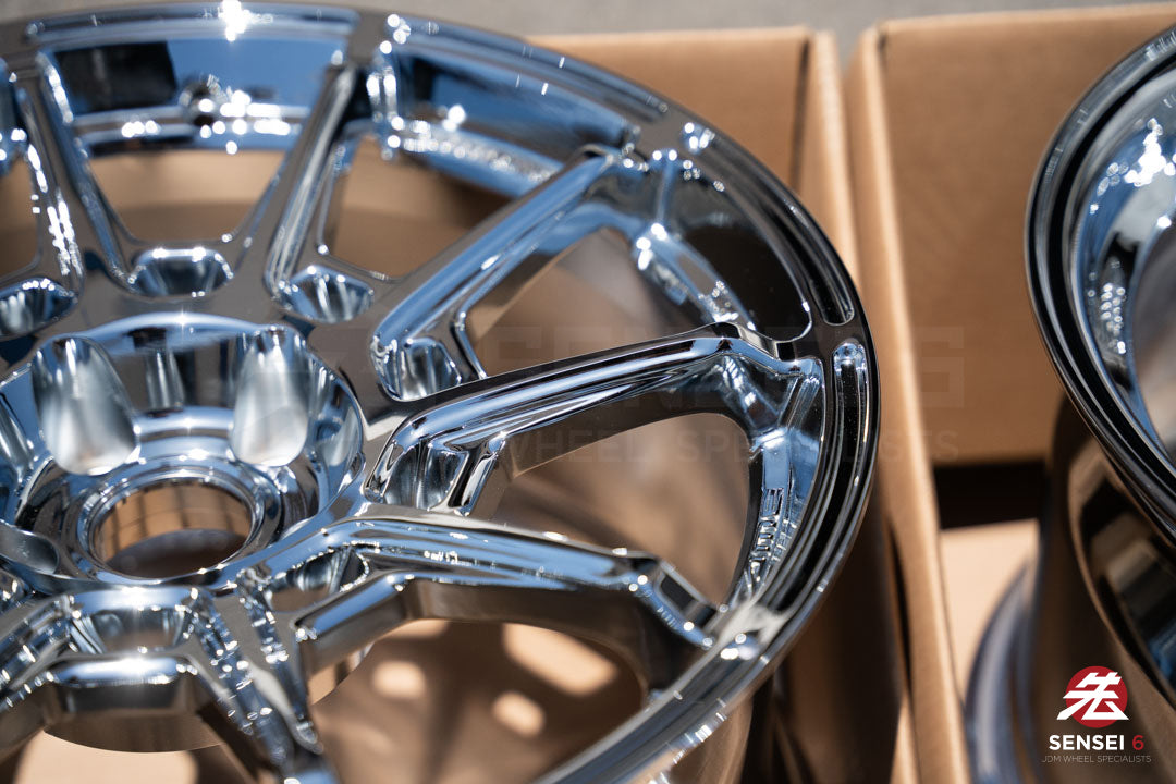 AME Galerna Refino / 18x9,5 +22 / 5x114,3 / Cromo