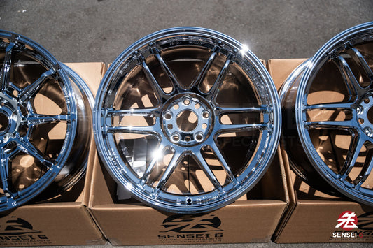 AME Tracer TM02 / 18x9.5 +22 / 5x114.3 / Cromado