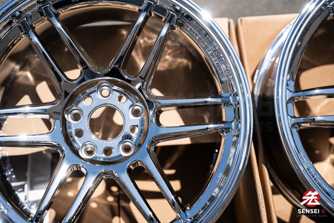 AME Tracer TM02 / 18x9.5 +22 / 5x114.3 / Cromado