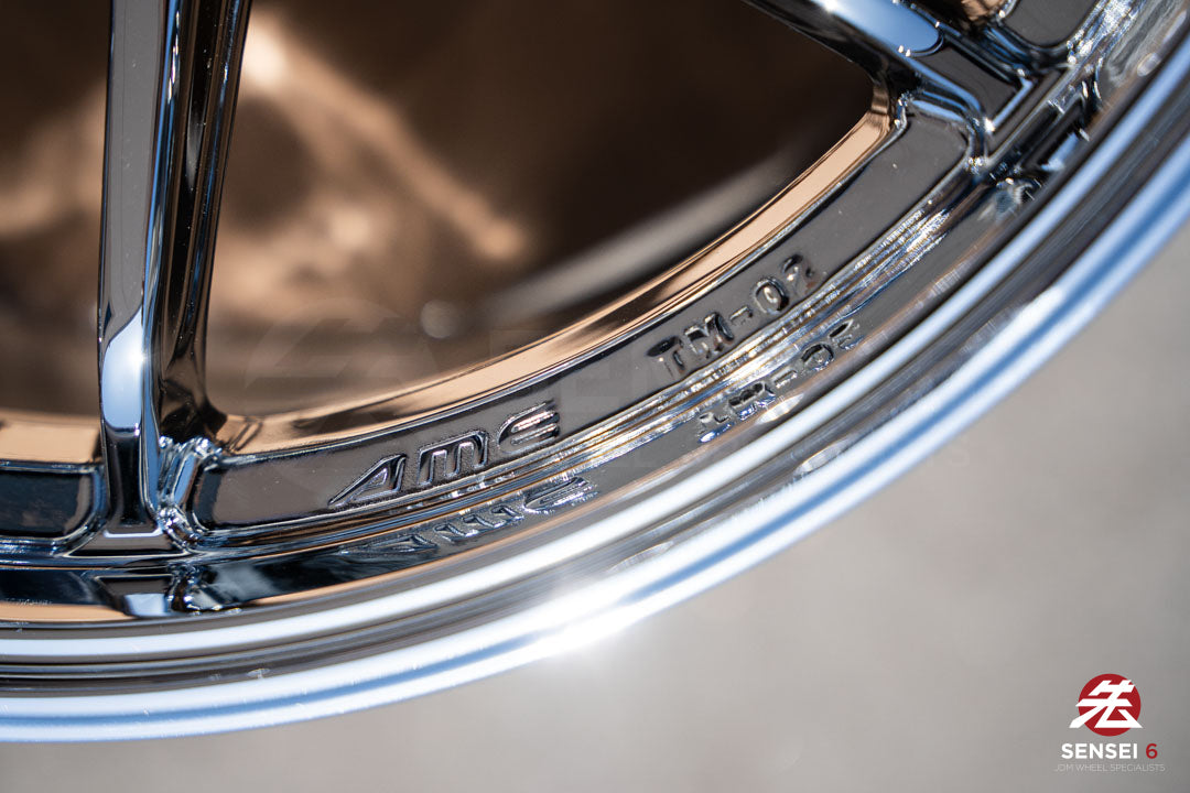 AME Tracer TM02 / 18x9.5 +22 / 5x114.3 / Cromado