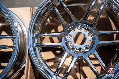 AME Tracer TM02 / 18x9.5 +38 / 5x114.3 / Chrome