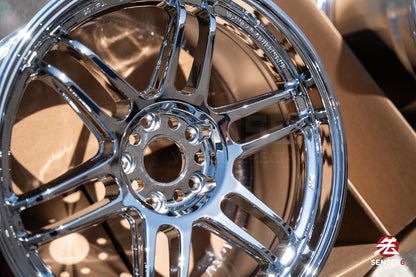 AME Tracer TM02 / 18x9.5 +38 / 5x114.3 / Chrome