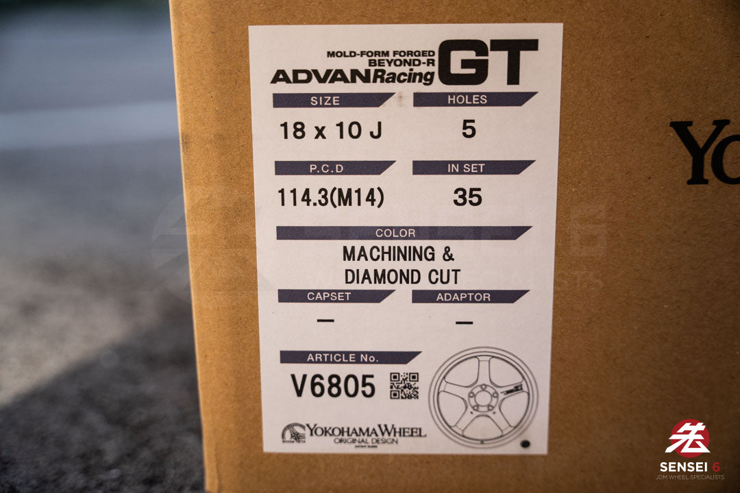 Advan GT Beyond-R / 18x10 +35 / 5x114.3 / Machining & Diamond Cut (MDC)