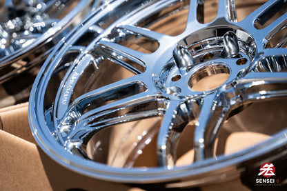 AME Tracer TM02 / 18x9.5 +38 / 5x114.3 / Chrome