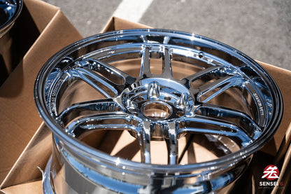 AME Tracer TM02 / 18x9.5 +38 / 5x114.3 / Chrome