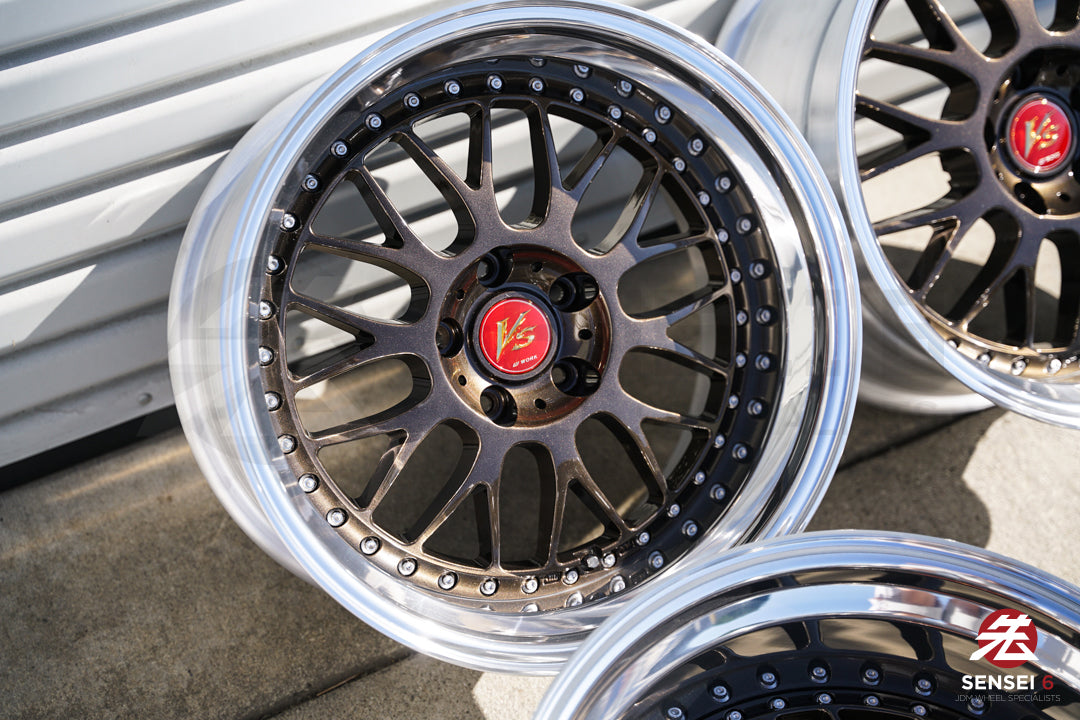 18" Work VS-XX [Step Lip] (Used Wheels Built to Order)
