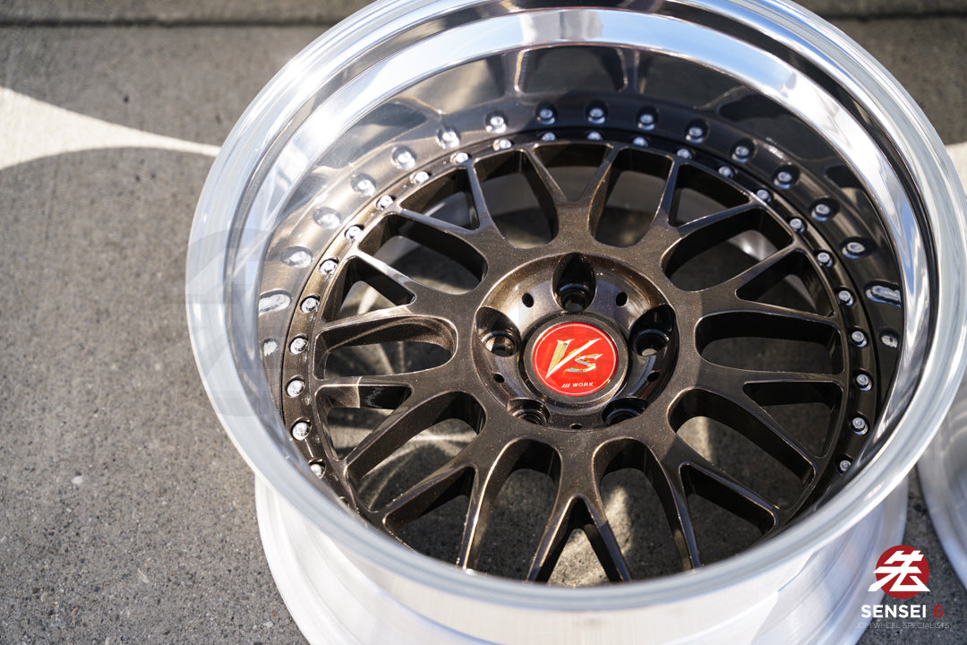 18" Work VS-XX [Step Lip] (Used Wheels Built to Order)