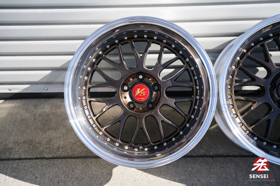 18" Work VS-XX [Step Lip] (Used Wheels Built to Order)