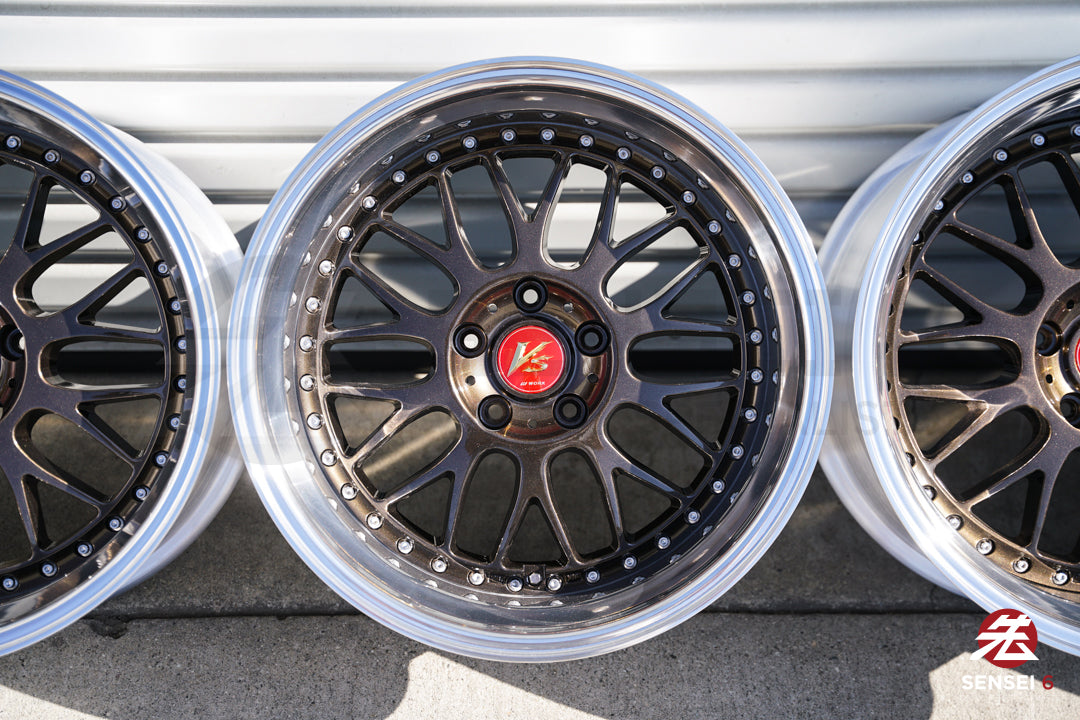 18" Work VS-XX [Step Lip] (Used Wheels Built to Order)