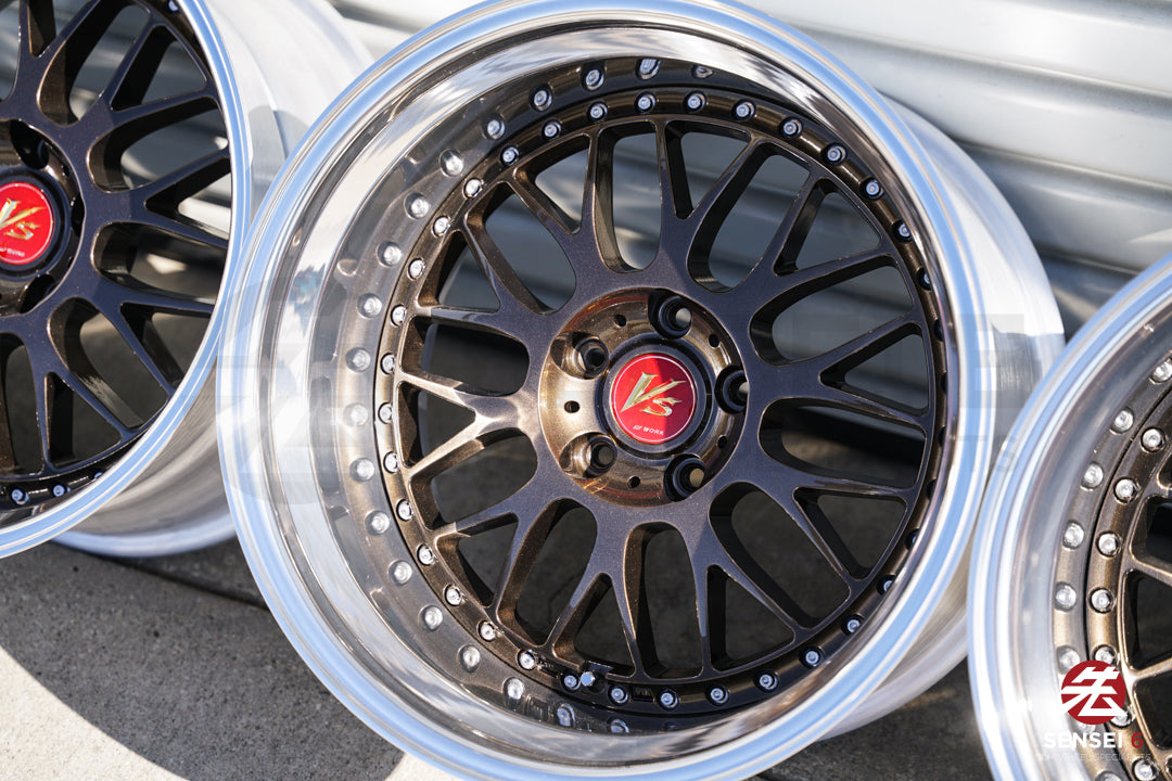 18" Work VS-XX [Step Lip] (Used Wheels Built to Order)