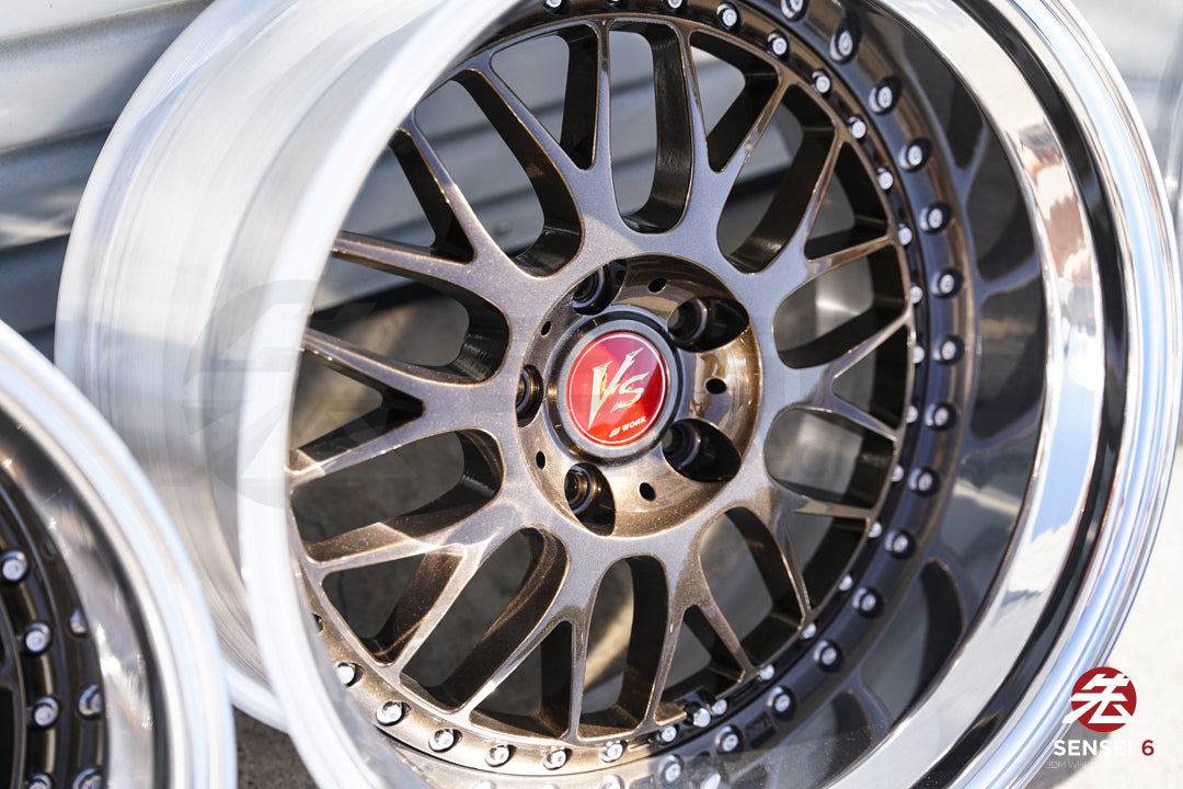 18" Work VS-XX [Step Lip] (Used Wheels Built to Order)