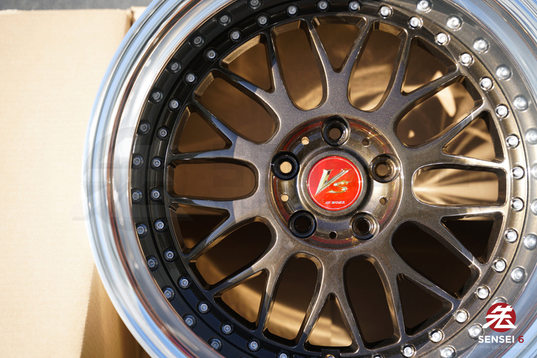 18" Work VS-XX [Step Lip] (Used Wheels Built to Order)