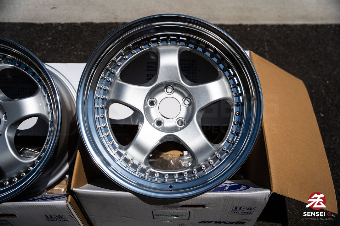 Work Meister S1 3P / 19x10 +25, 19x11 +35 / 5x112 / Silver (SIL)