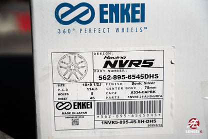 Enkei NVR5 / 18x9.5 +45 / 5x114.3 / Sonic Silver (SS)