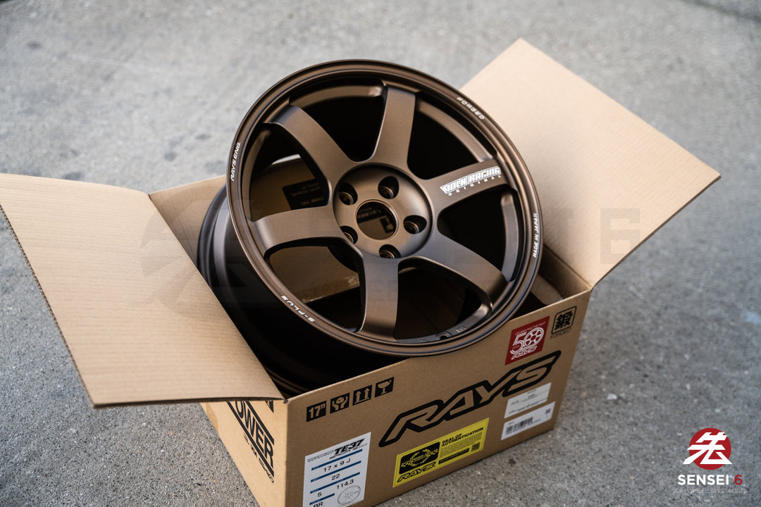 ボルク TE37 サーガ S-Plus / 17x9 +22 / 5x114.3 / OG ブロンズ