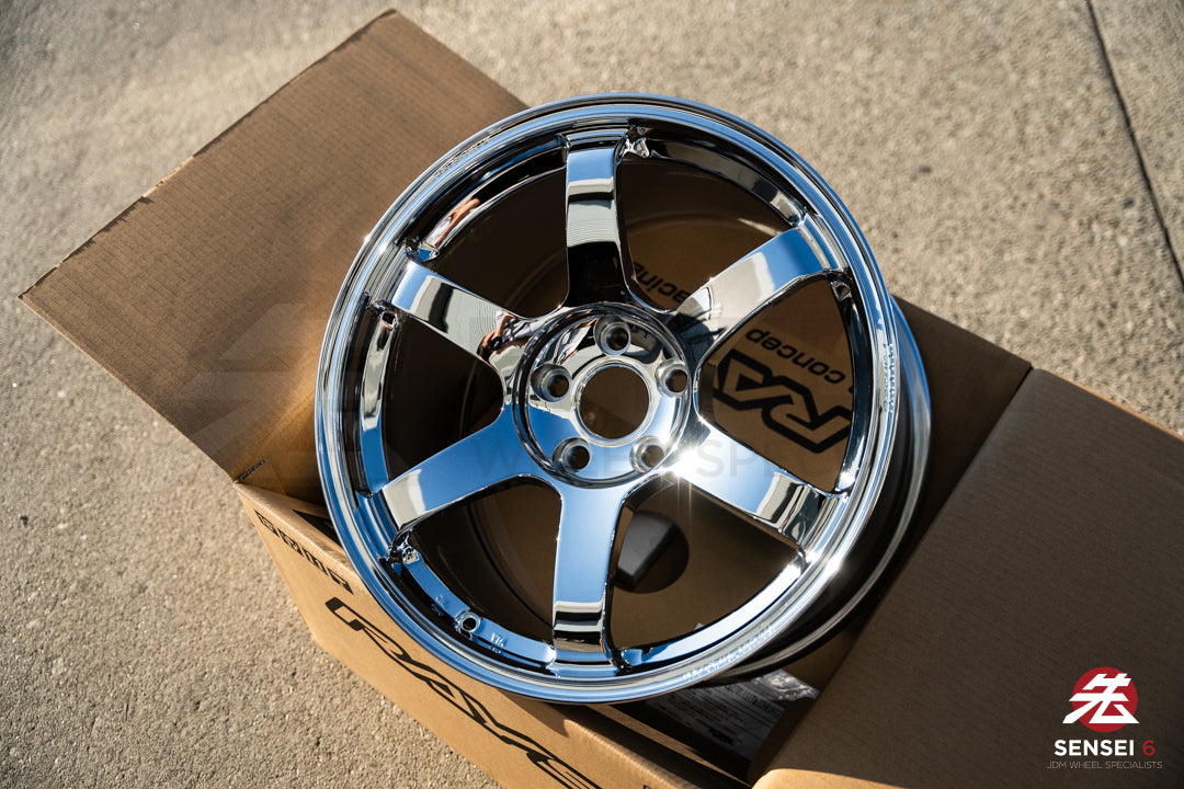 Volk TE37 サガ SL / 18x10 +40 / 5x114.3 / クローム