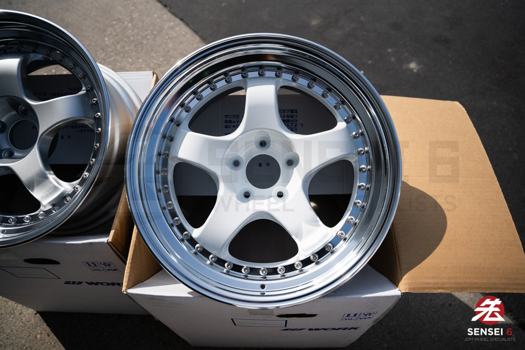 Work Meister S1 3P / 18x9.5 +24 / 5x114.3 / White