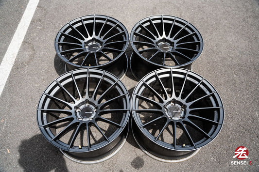 19" Enkei RS05RR (Used Wheels) / 5x114.3 / 19x10.5 +15 / Matte Gunmetal