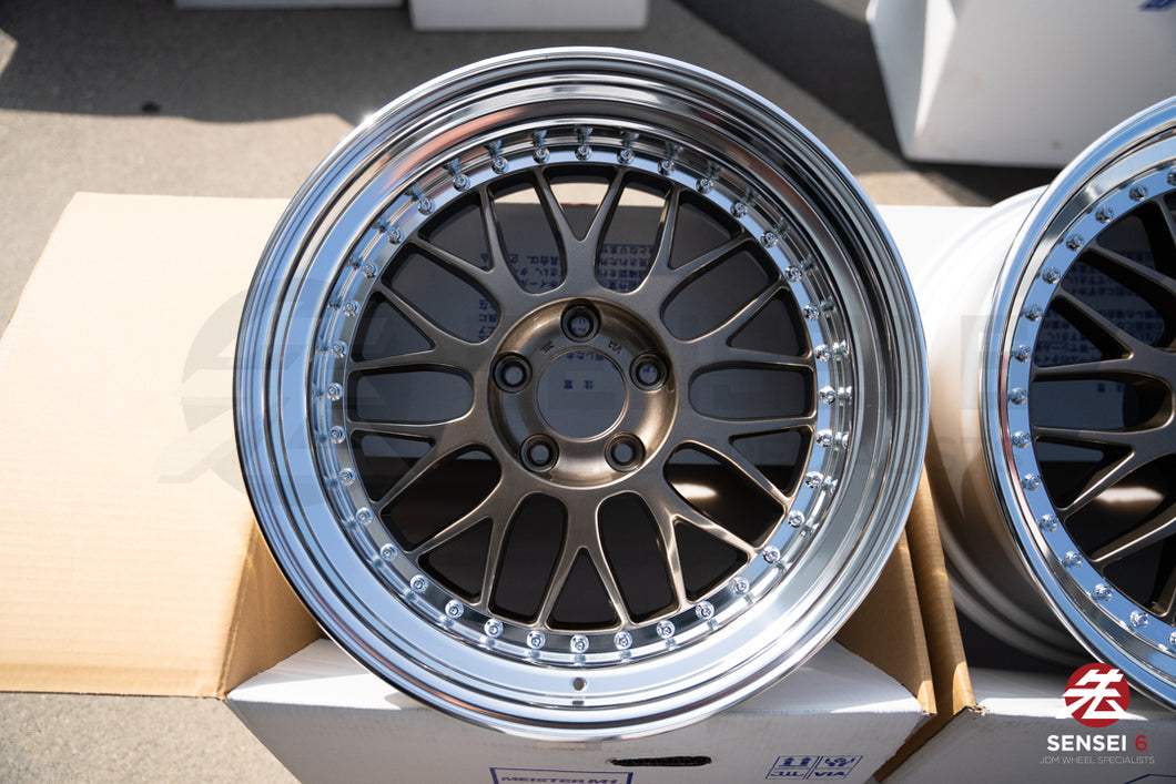 Work Meister M1 3P / 18x9.5 +17, 18x9.5 +19 / 5x114.3 / Titanium Gold