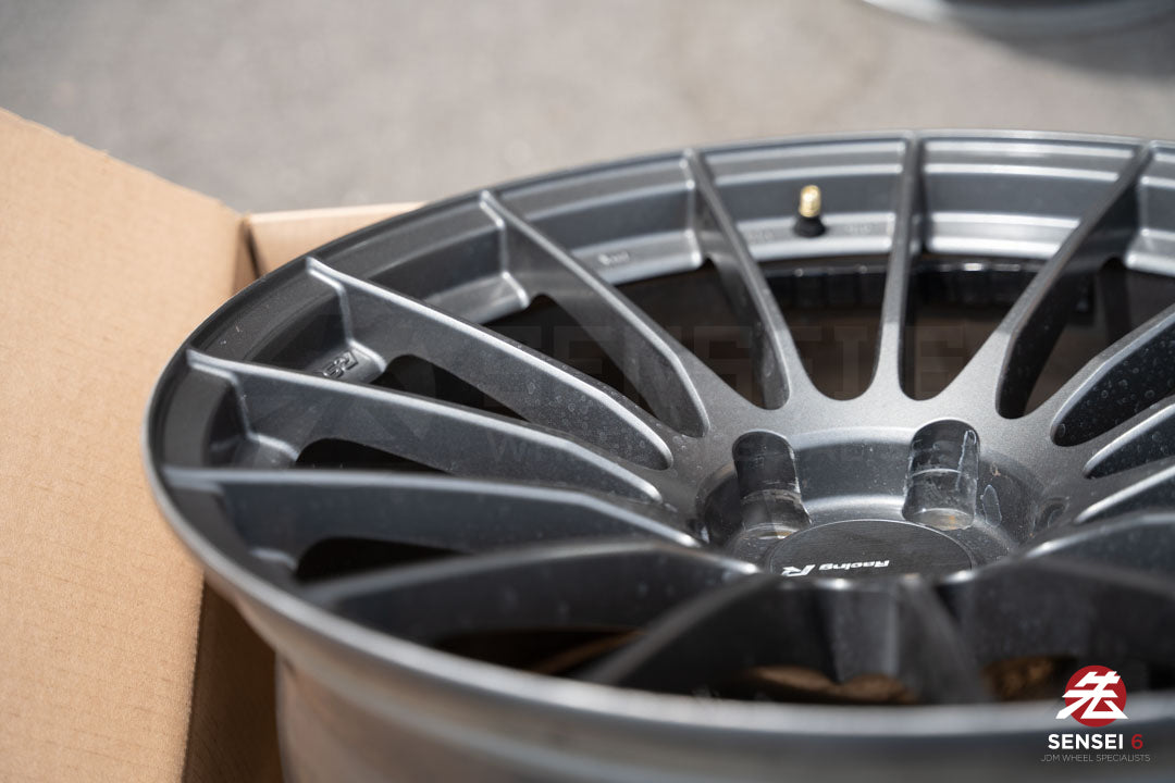 19" Enkei RS05RR (Used Wheels) / 5x114.3 / 19x10.5 +15 / Matte Gunmetal