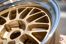 Load image into Gallery viewer, Volk 21A / 18x10.5 +22 / 5x120 / Gold Rim DC (GO)
