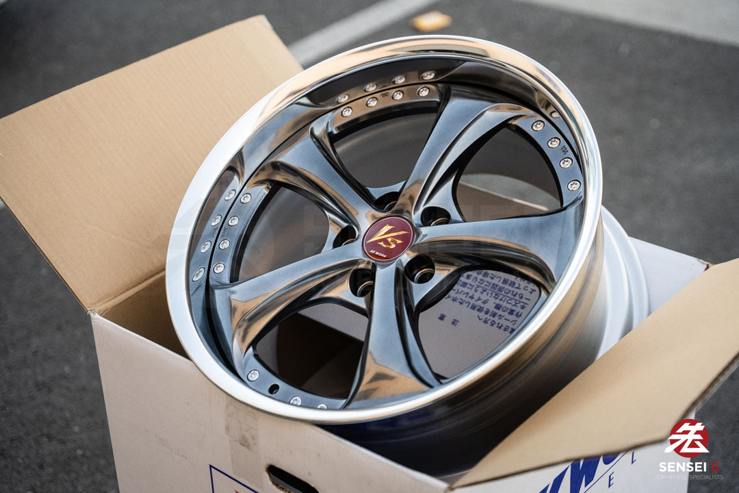 Work VSKF♯ / 18x9.5 +34, 18x9.5 +40 / 5x114.3 / Brilliant Silver Black (BSB)