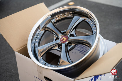 Work VSKF♯ / 18x9.5 +34, 18x9.5 +40 / 5x114.3 / Brilliant Silver Black (BSB)