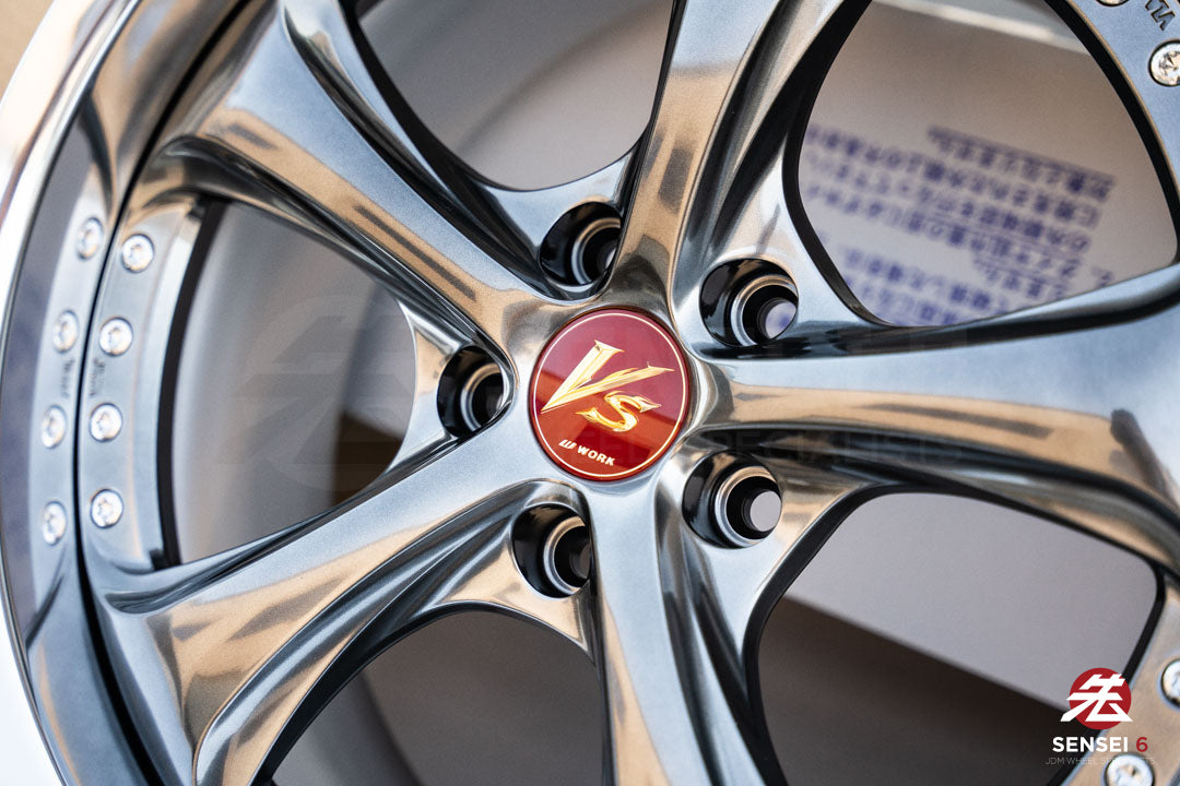 Work VSKF♯ / 18x9.5 +34, 18x9.5 +40 / 5x114.3 / Brilliant Silver Black (BSB)