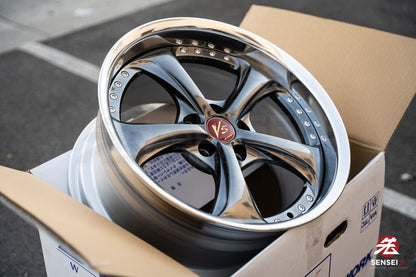 Work VSKF♯ / 18x9.5 +34, 18x9.5 +40 / 5x114.3 / Brilliant Silver Black (BSB)