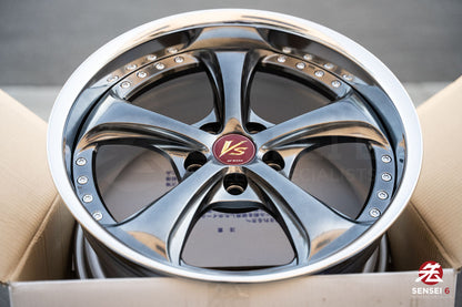 Work VSKF♯ / 18x9.5 +34, 18x9.5 +40 / 5x114.3 / Brilliant Silver Black (BSB)