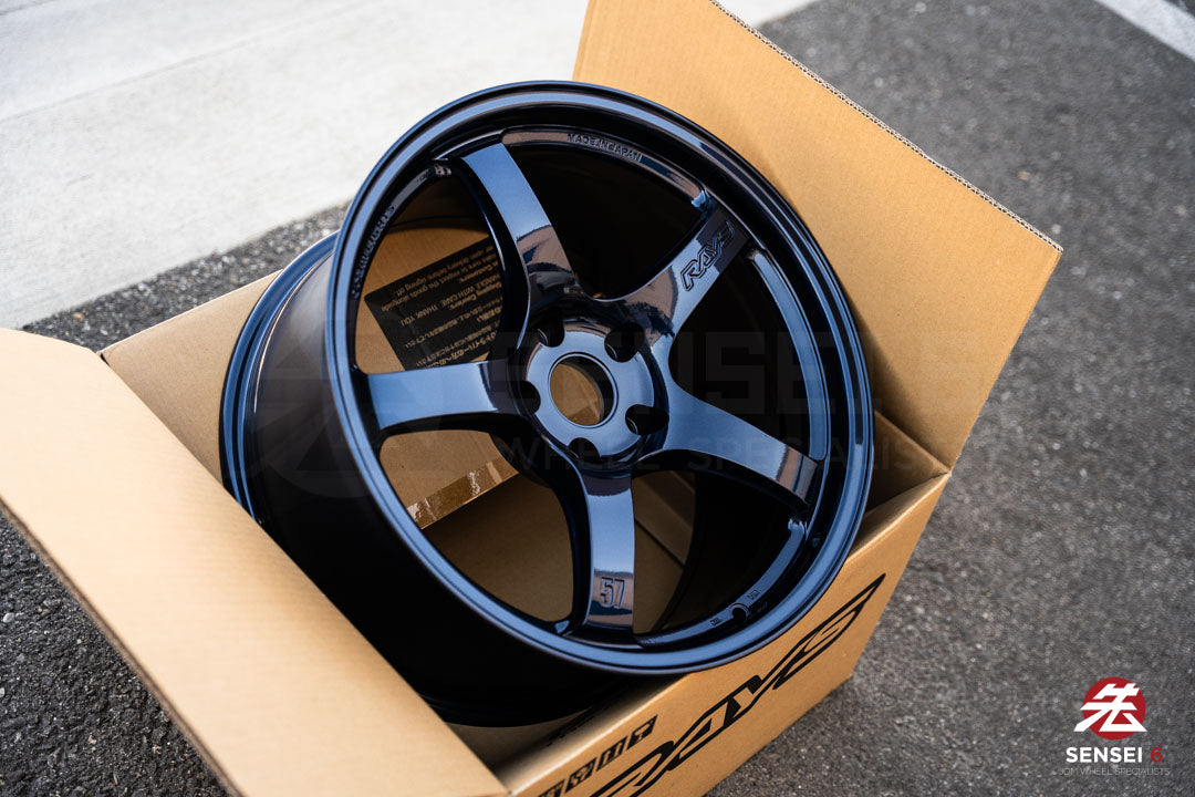 Gram Lights 57CR / 18x9.5 +22 / 5x114.3 / Eternal Blue Pearl (EBP)