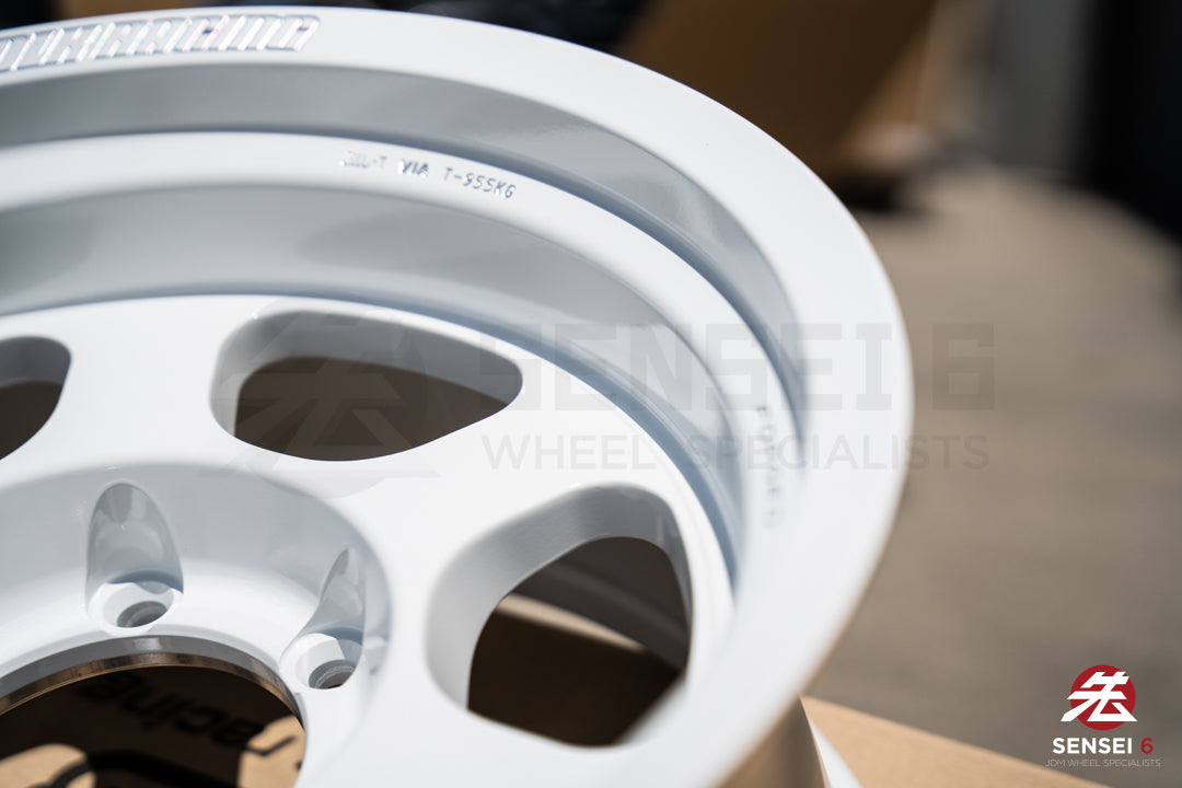 Volk TE37XT M-Spec / 16x8 -20 / 6x139.7 / Dash White (DW)