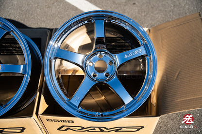 Gram Lights 57CR / 18x9.5 +38 / 5x100 / Chrome