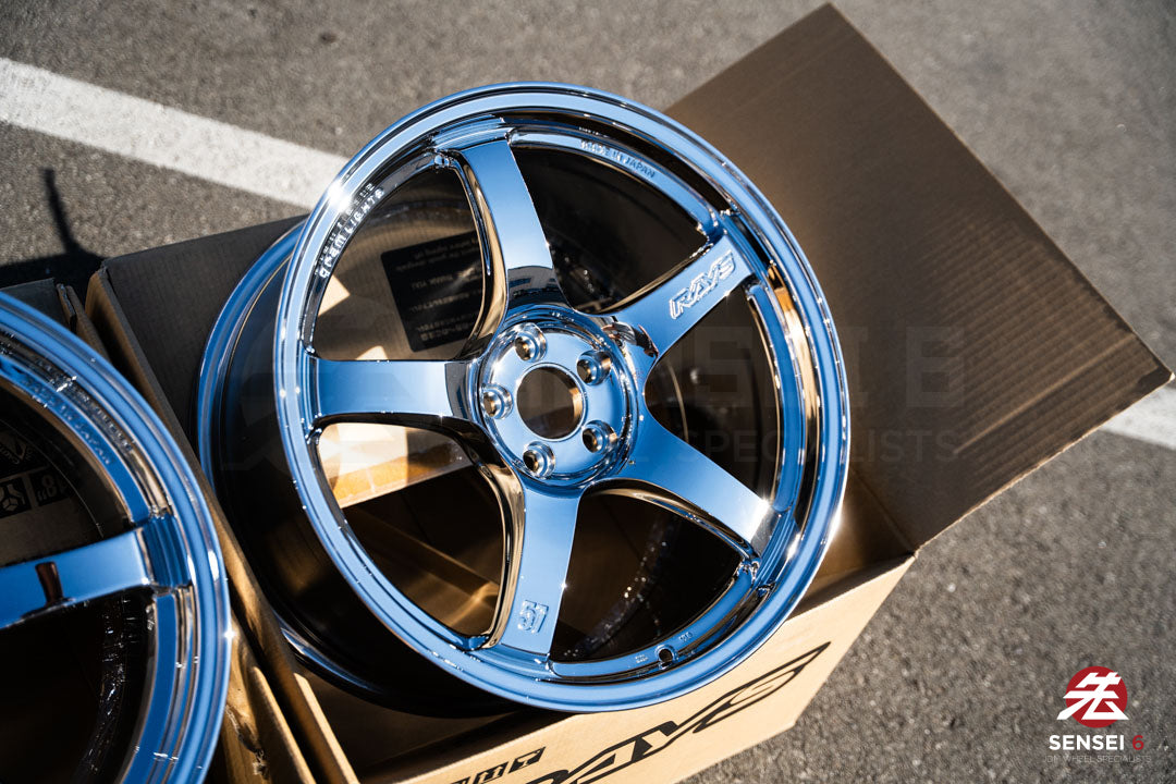 Gram Lights 57CR / 18x9.5 +38 / 5x100 / Chrome