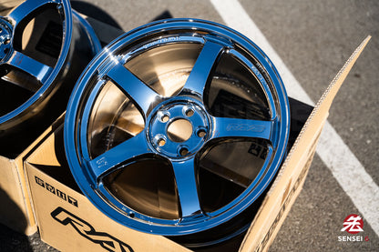 Gram Lights 57CR / 18x9.5 +38 / 5x100 / Chrome