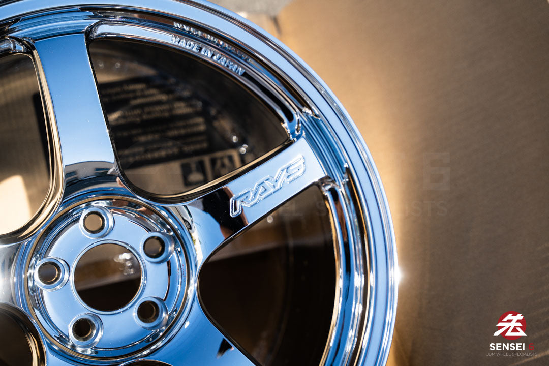 Gram Lights 57CR / 18x9.5 +38 / 5x100 / Chrome