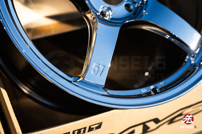Gram Lights 57CR / 18x9.5 +38 / 5x100 / Chrome