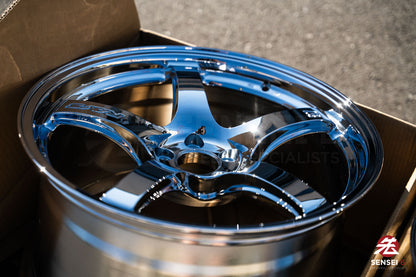 Gram Lights 57CR / 18x9.5 +38 / 5x100 / Chrome